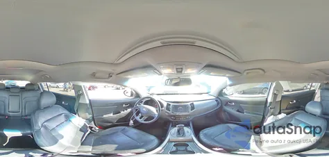 2014 Kia Sportage Ex z USA, uszkodzony, nr VIN KNDPCCAC0E7574922